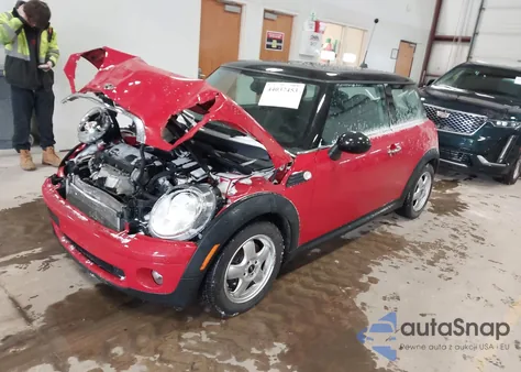 2009 Mini Cooper z USA, uszkodzony, nr VIN WMWMF33539TU72789
